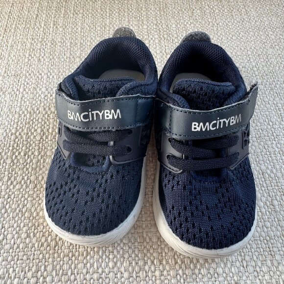 Navy BMCiTYBM Baby Shoes, Size 12-18 Months Infant - Picture 1 of 3